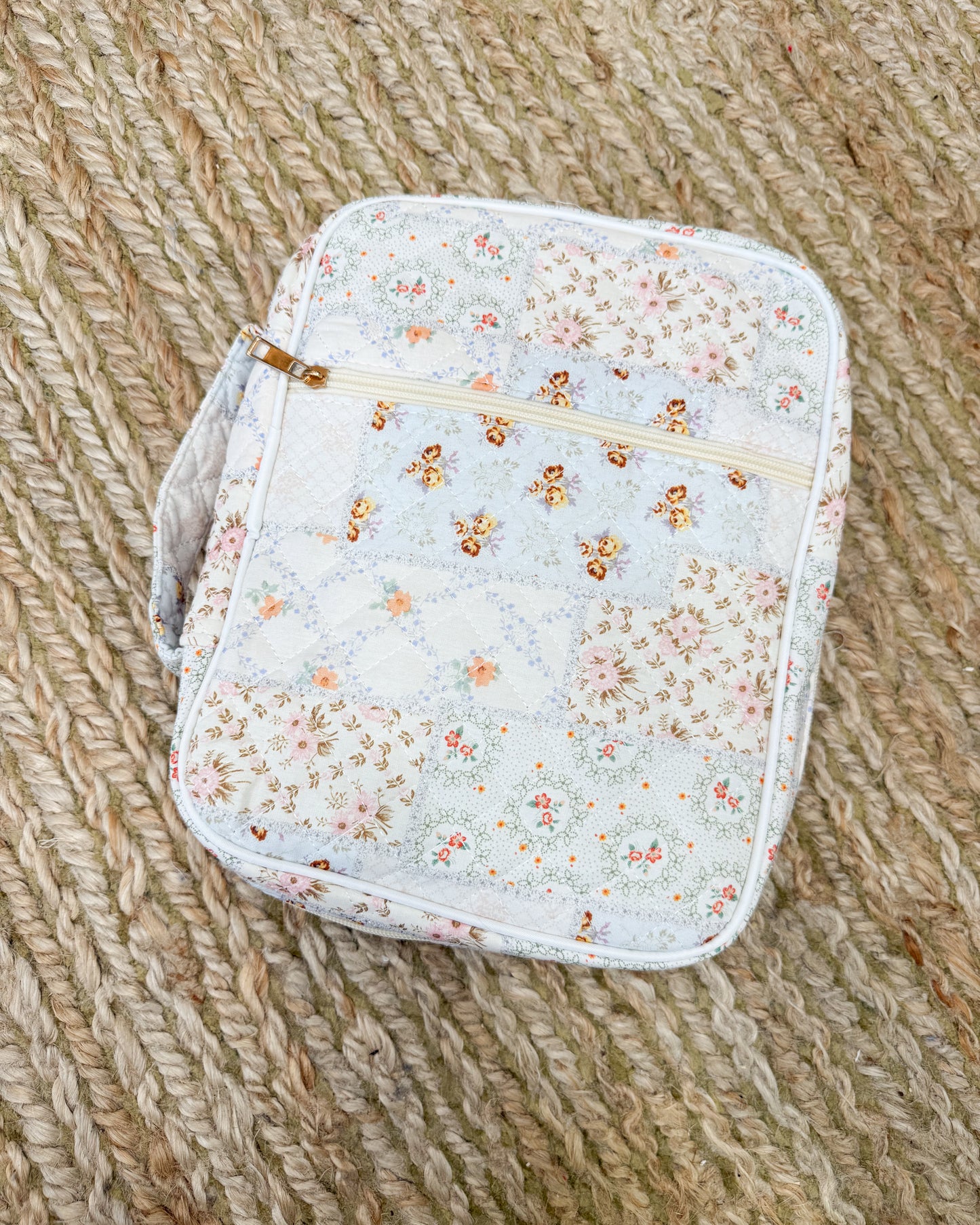Floral Bible Cover with Study Supplies