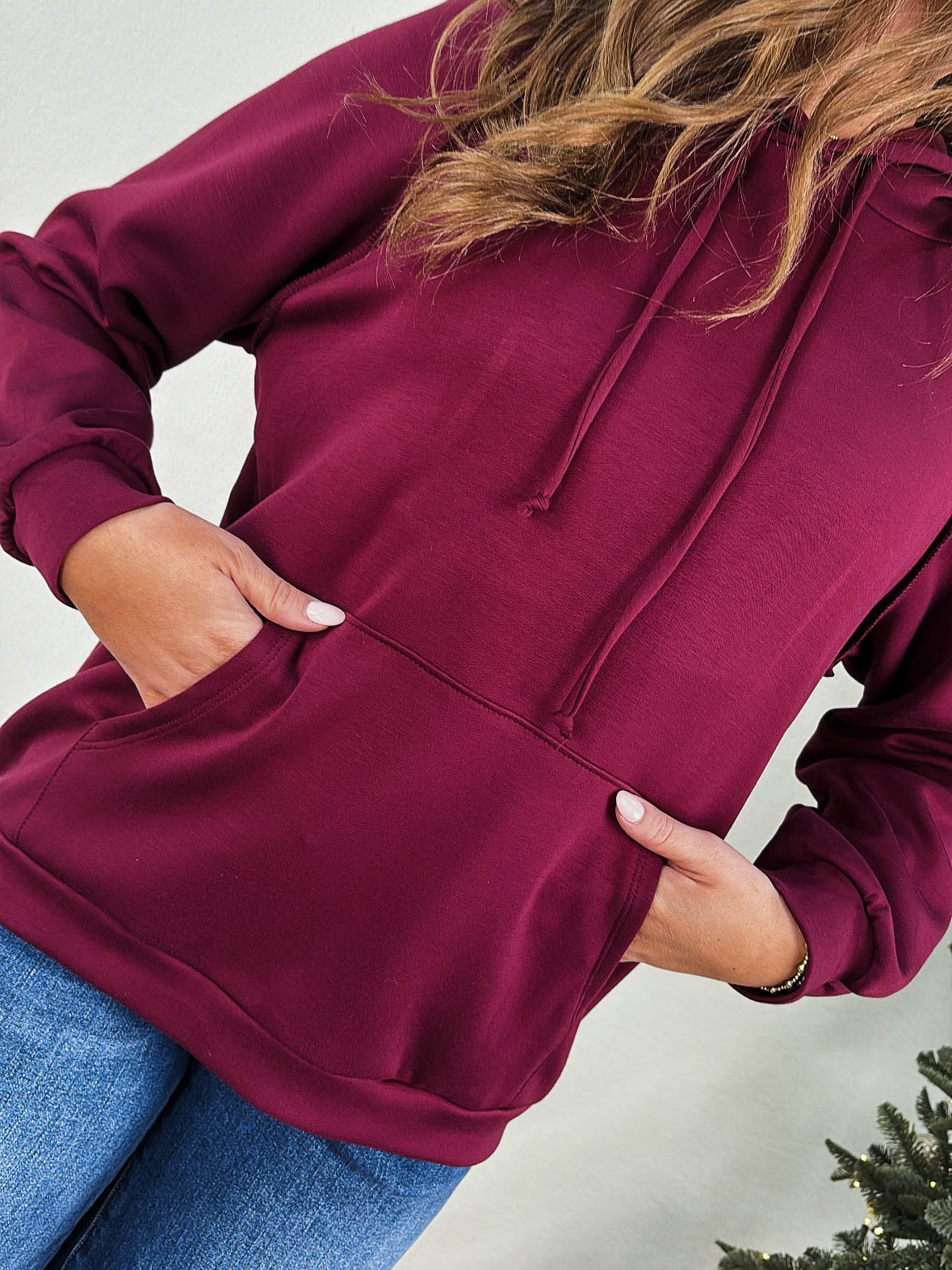 Weekend Away Drawstring Hooded Pullover