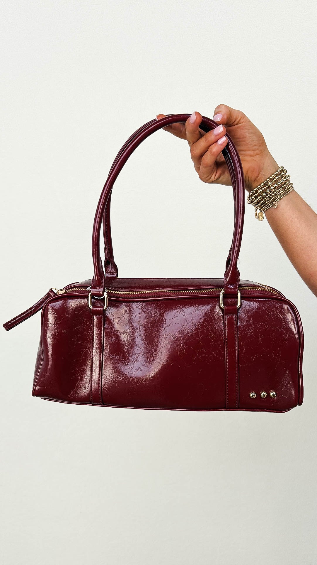 Pretty Simple | Boston Barrel Shoulder Bag