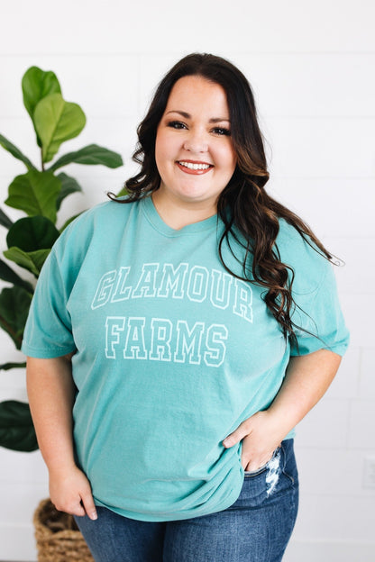 GF Logo Collegiate Graphic Tee