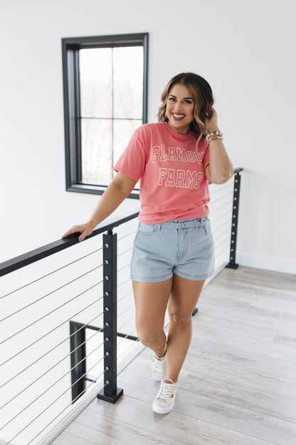 GF Logo Collegiate Graphic Tee
