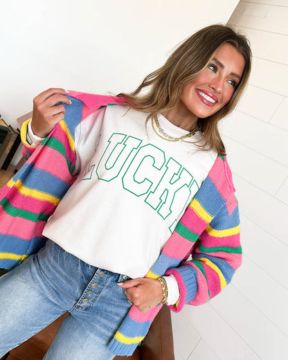 Lucky Graphic Sweatshirt