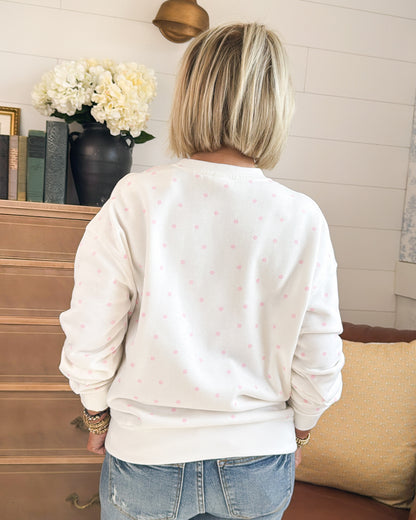 Spot Of Fun Polka Dot Pullover
