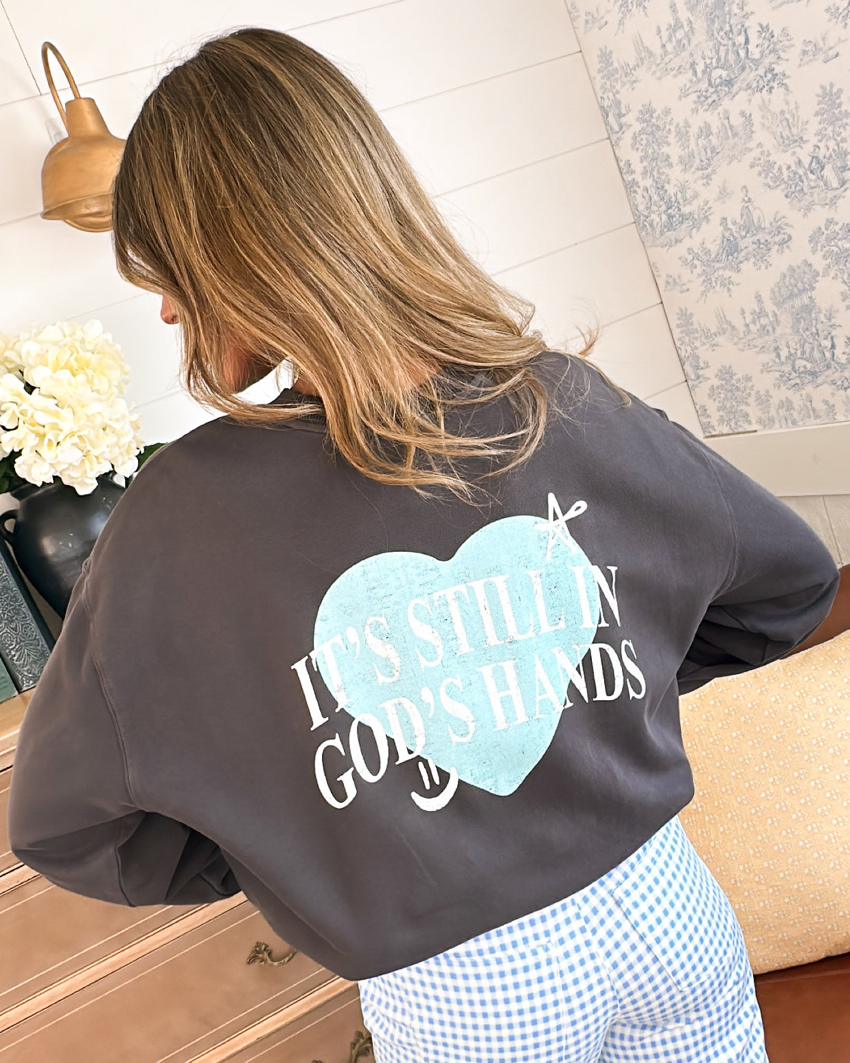 It's Still In God's Hands Graphic Sweatshirt