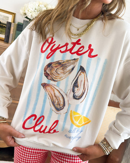 Oyster Club Graphic Sweatshirt