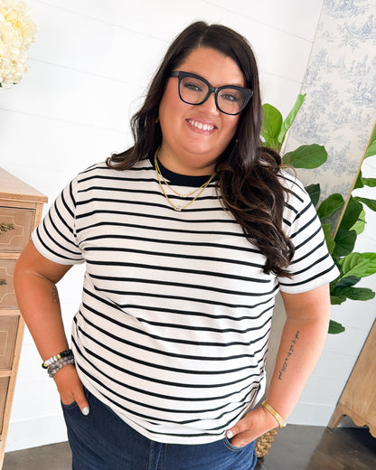 Summer Breeze Striped Tee