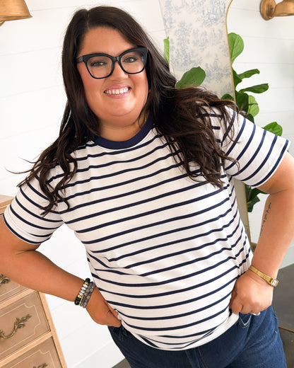 Summer Breeze Striped Tee