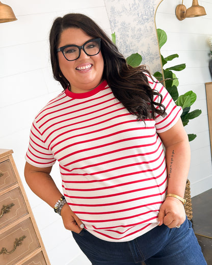 Summer Breeze Striped Tee