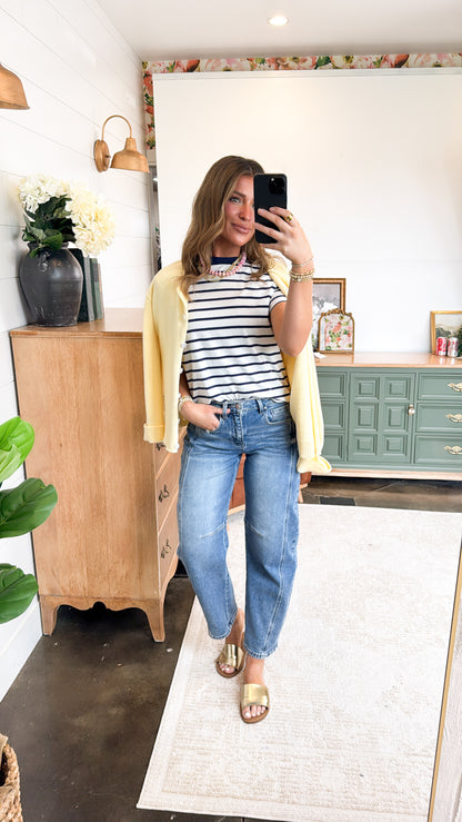 Summer Breeze Striped Tee