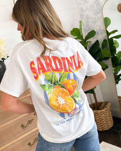 Sardinia Italy Graphic Tee