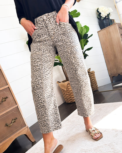 Lovervet By VERVET | Jamison High Rise Crop Barrel Jeans