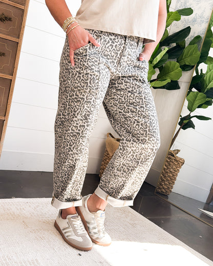 Lovervet By VERVET | Jamison High Rise Crop Barrel Jeans