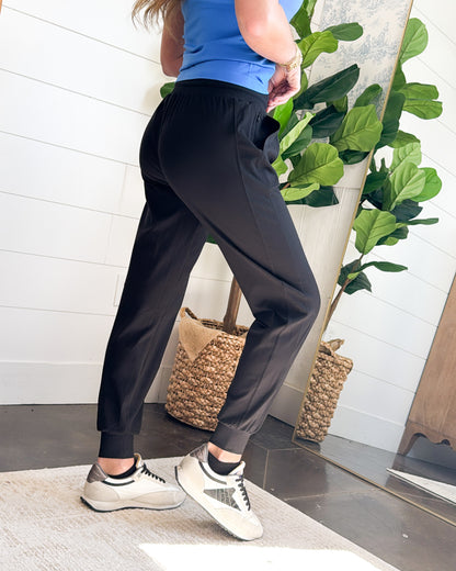 Slay The Day Drawstring Joggers