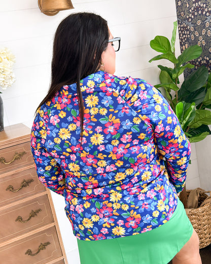 Marina Half Zip Sun Cooling Top