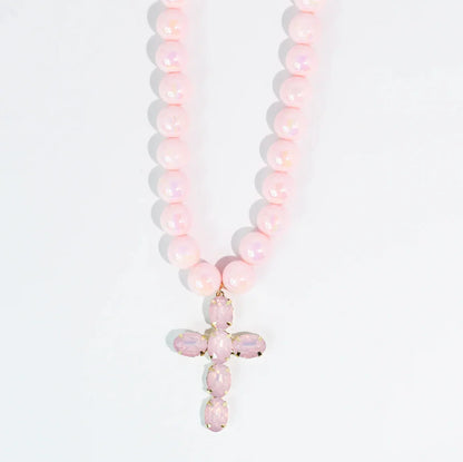 Treasure Jewels | Grace Cross Beaded Necklace
