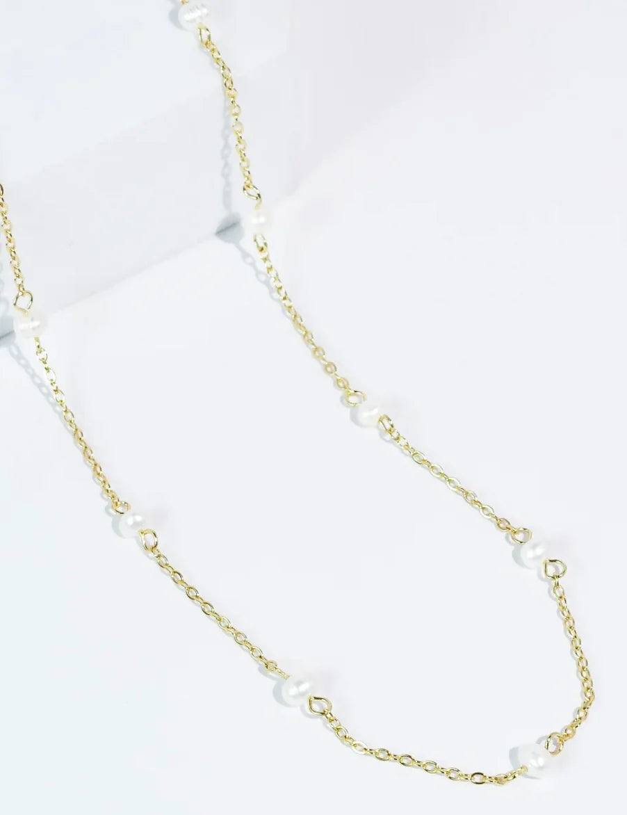 Treasure Jewels | Floating Pearl Necklace