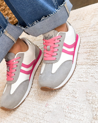 Kickoff Lace-Up Sneakers
