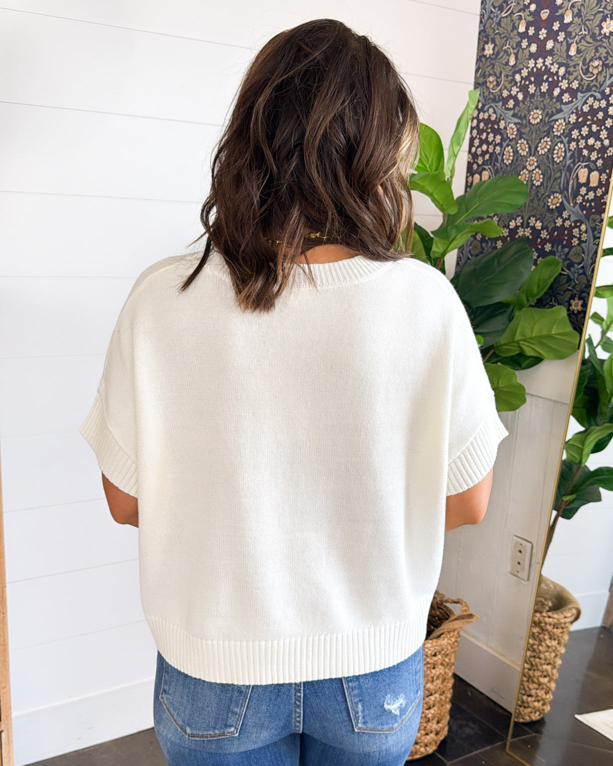 Fresh From The Vine Strawberry Knit Sweater