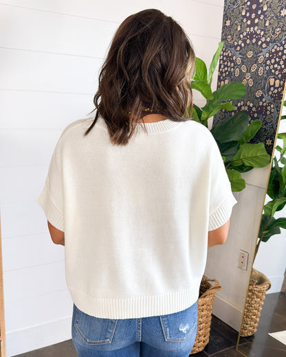 Fresh From The Vine Strawberry Knit Sweater