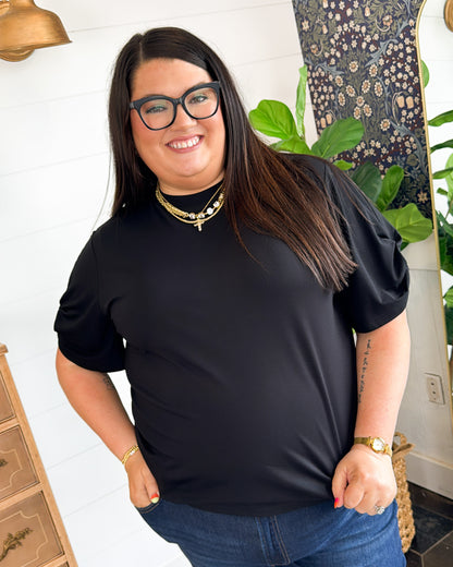 The Tessa Knot Sleeve Top