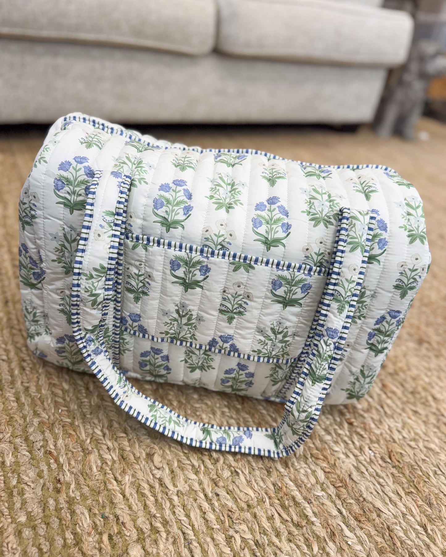 Weekend Wanderer Quilted Duffle Bag