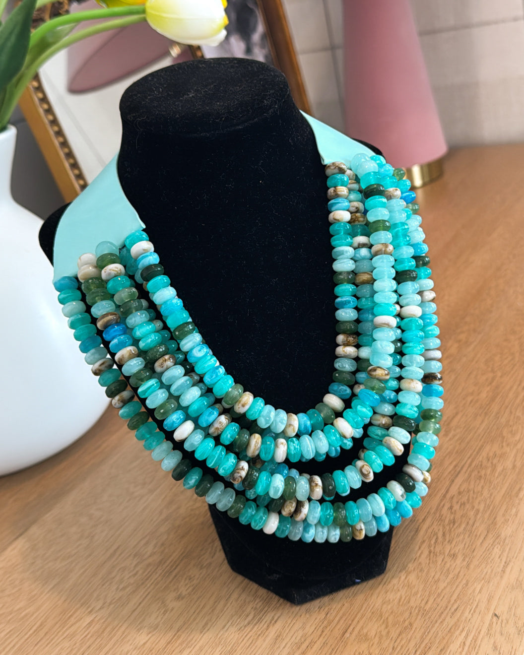 Coastal Candy Beaded Magnetic Necklace