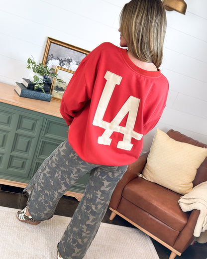 West Coast LA Patch Graphic Pullover