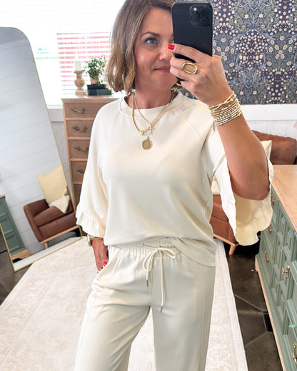 Dressed To Chill Luxe Top + Pants Set