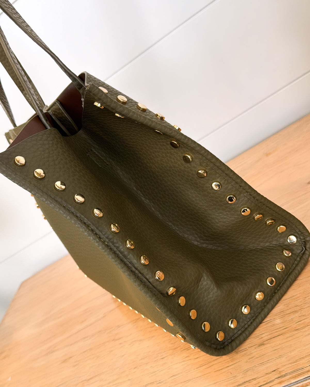 Scarlett Studded 2-In-1 Tote Bag