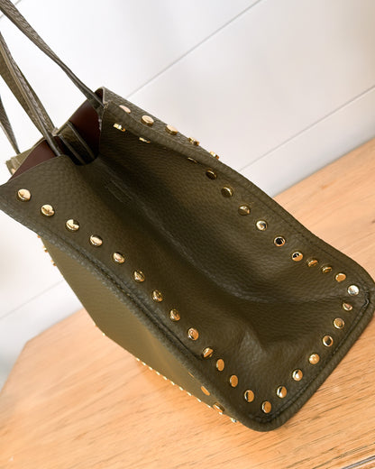 Scarlett Studded 2-In-1 Tote Bag
