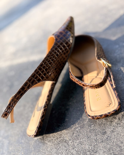 Assert Slingback Flats