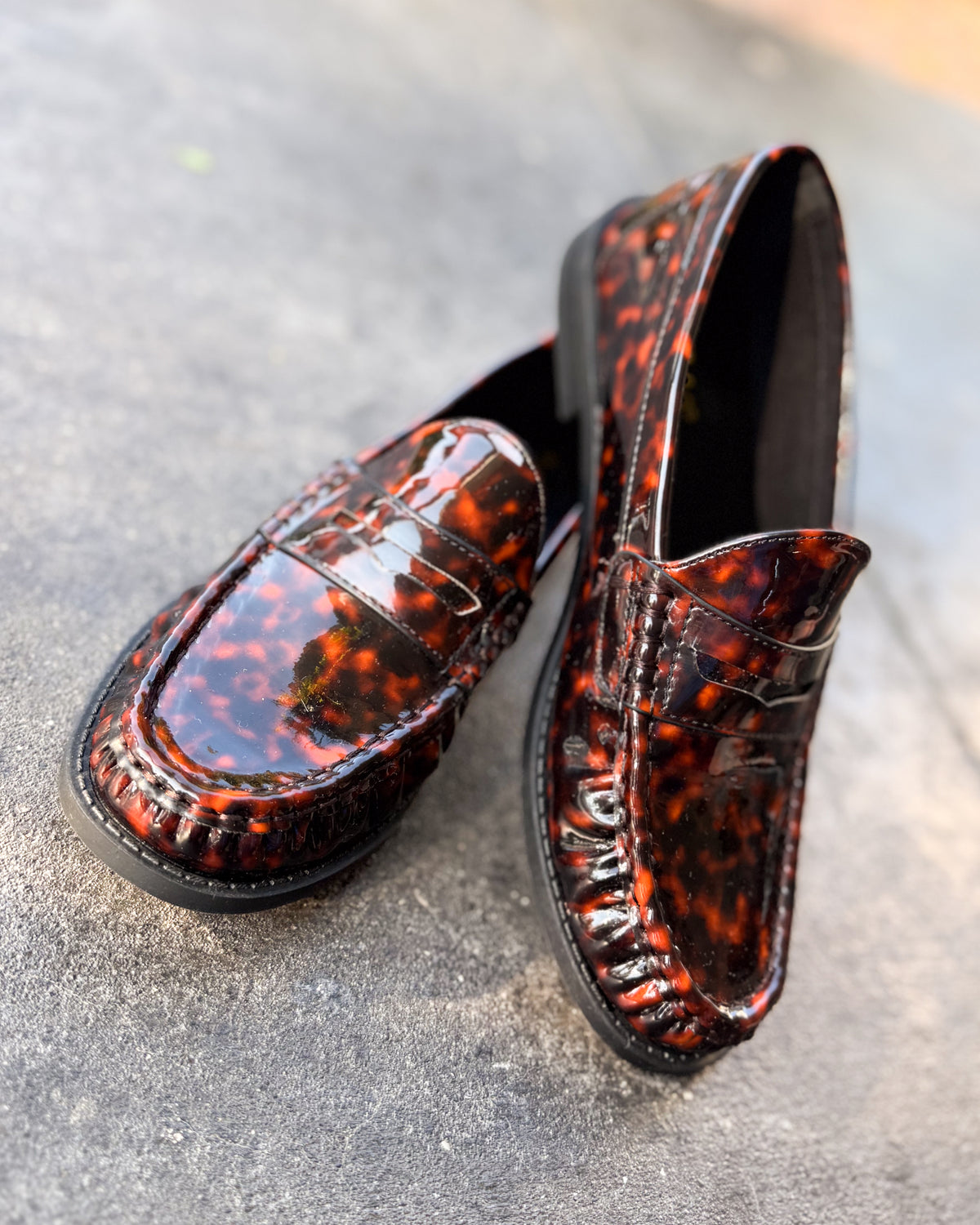 Path Penny Loafers