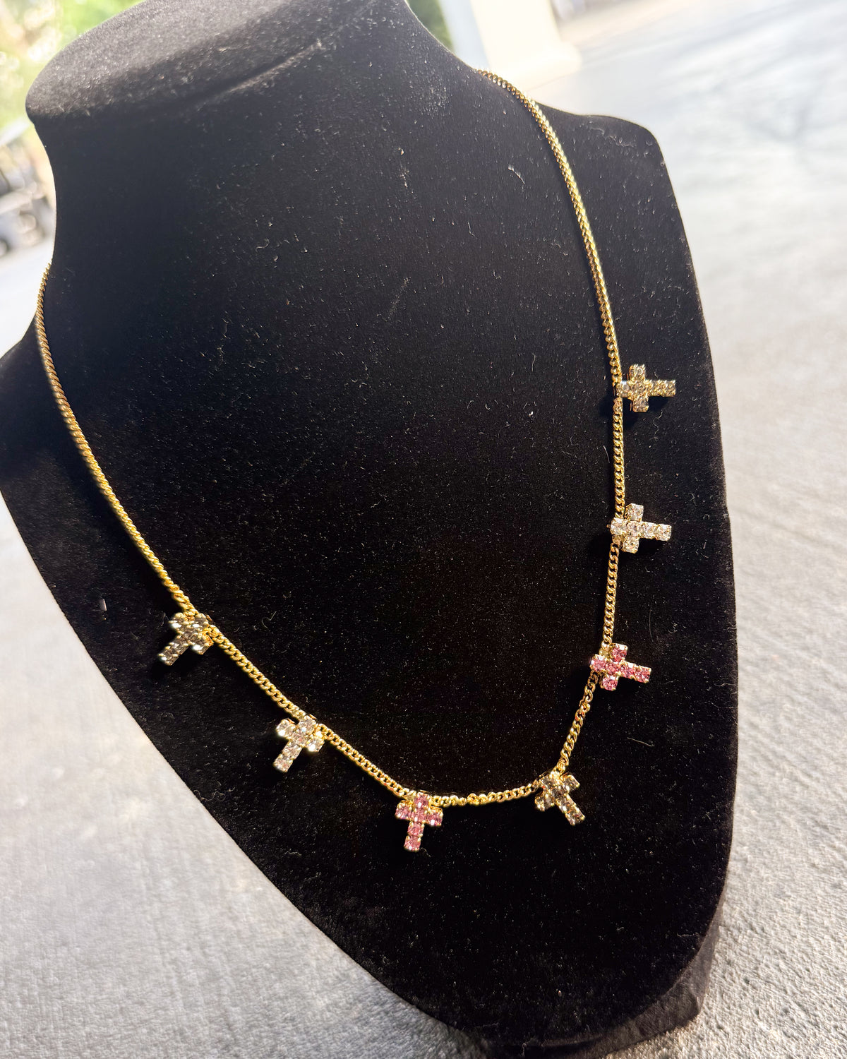 Multi Cross Necklace
