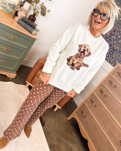 Furever More Puppy Knit Sweater