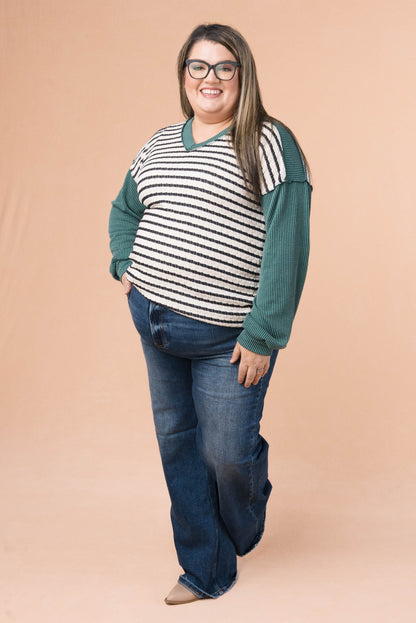 Risen Denim | Adele High Rise Straight Leg Jeans