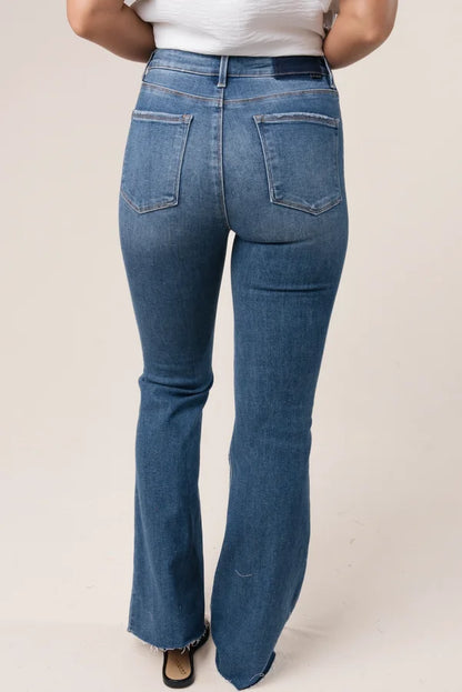 Risen Denim | Sloane High Rise Bootcut Jeans