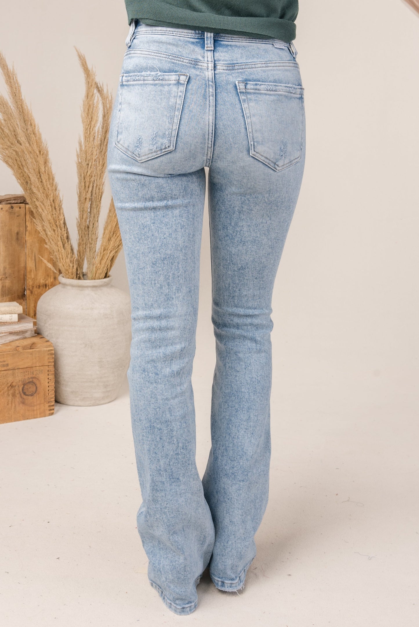 Risen Denim | Mila High Rise Bootcut Jeans