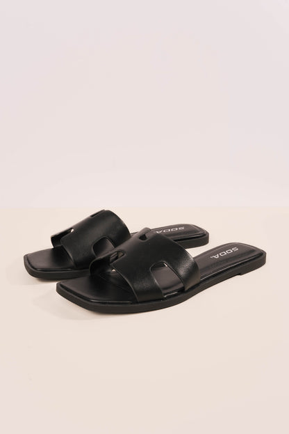 Soda | Knit Slide Sandal
