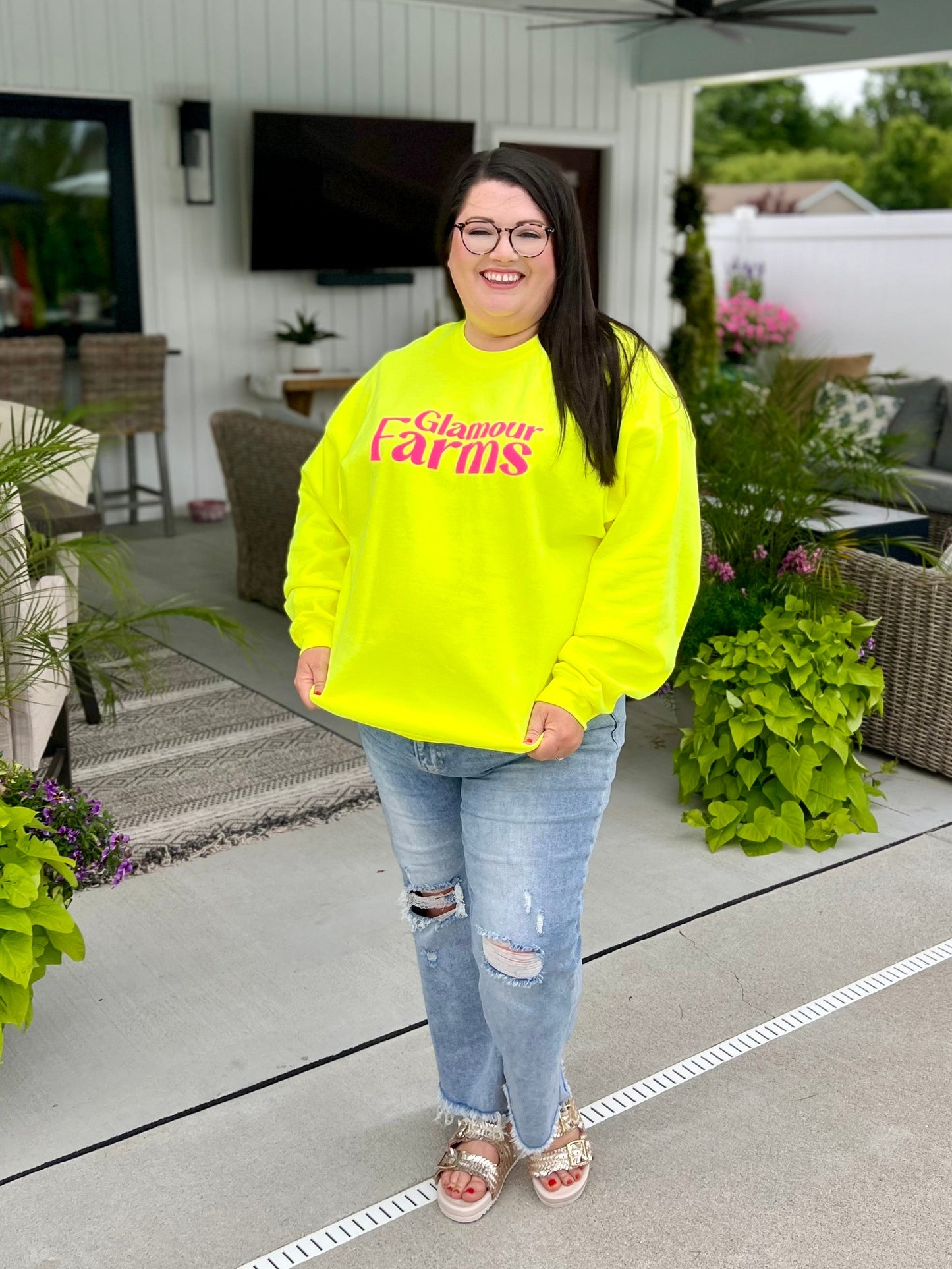 Glamour Farms Graphic Sweatshirt