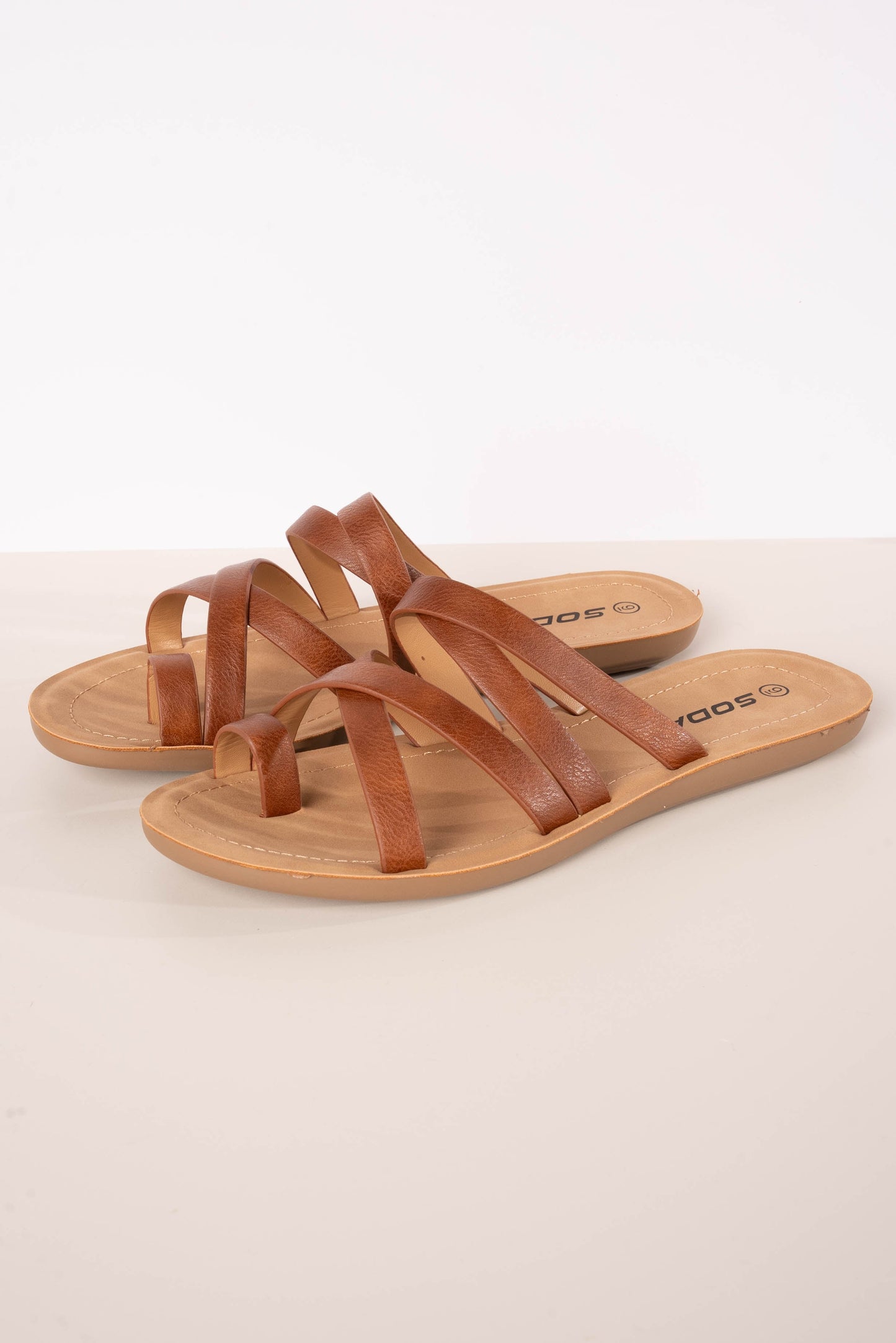 Soda | Isabel Strappy Slide Sandal