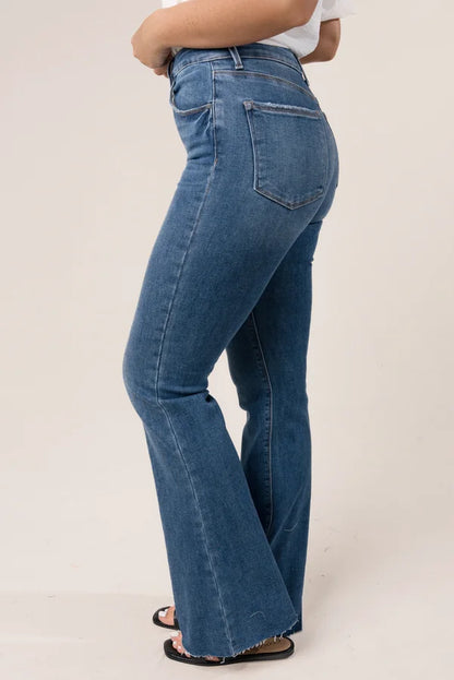 Risen Denim | Sloane High Rise Bootcut Jeans