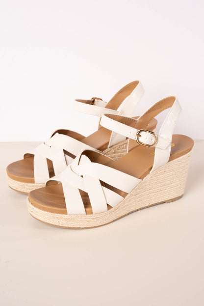 Soda | Tier Espadrille Wedge Sandal