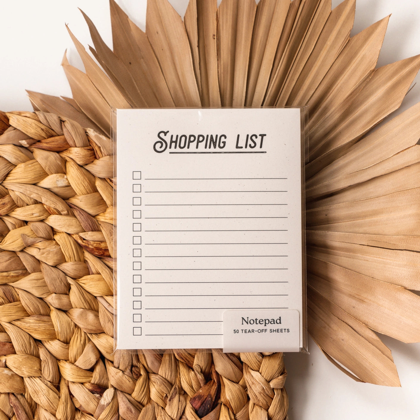 Essential Do + Buy Notepad