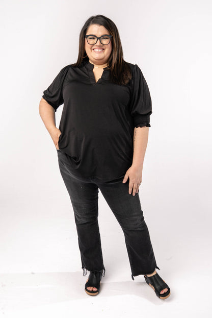 VERVET Denim | Hadley High Rise Crop Flare Jeans