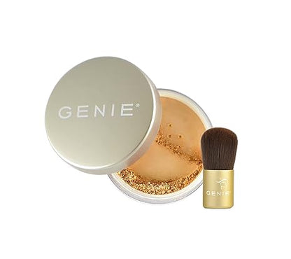 Genie | Nutratanicals Mineral Foundation + Small Kabuki Brush