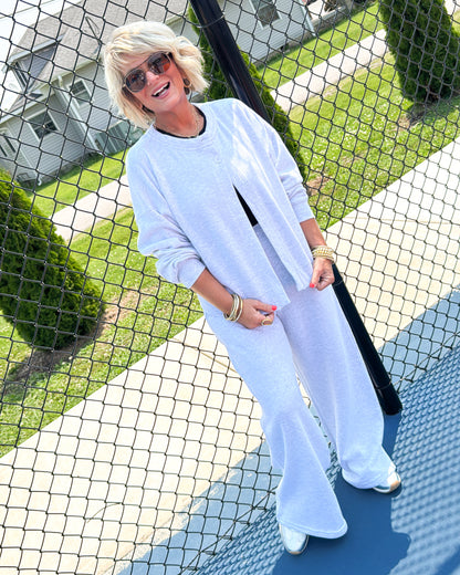 At Your Leisure Cardigan + Pants Set