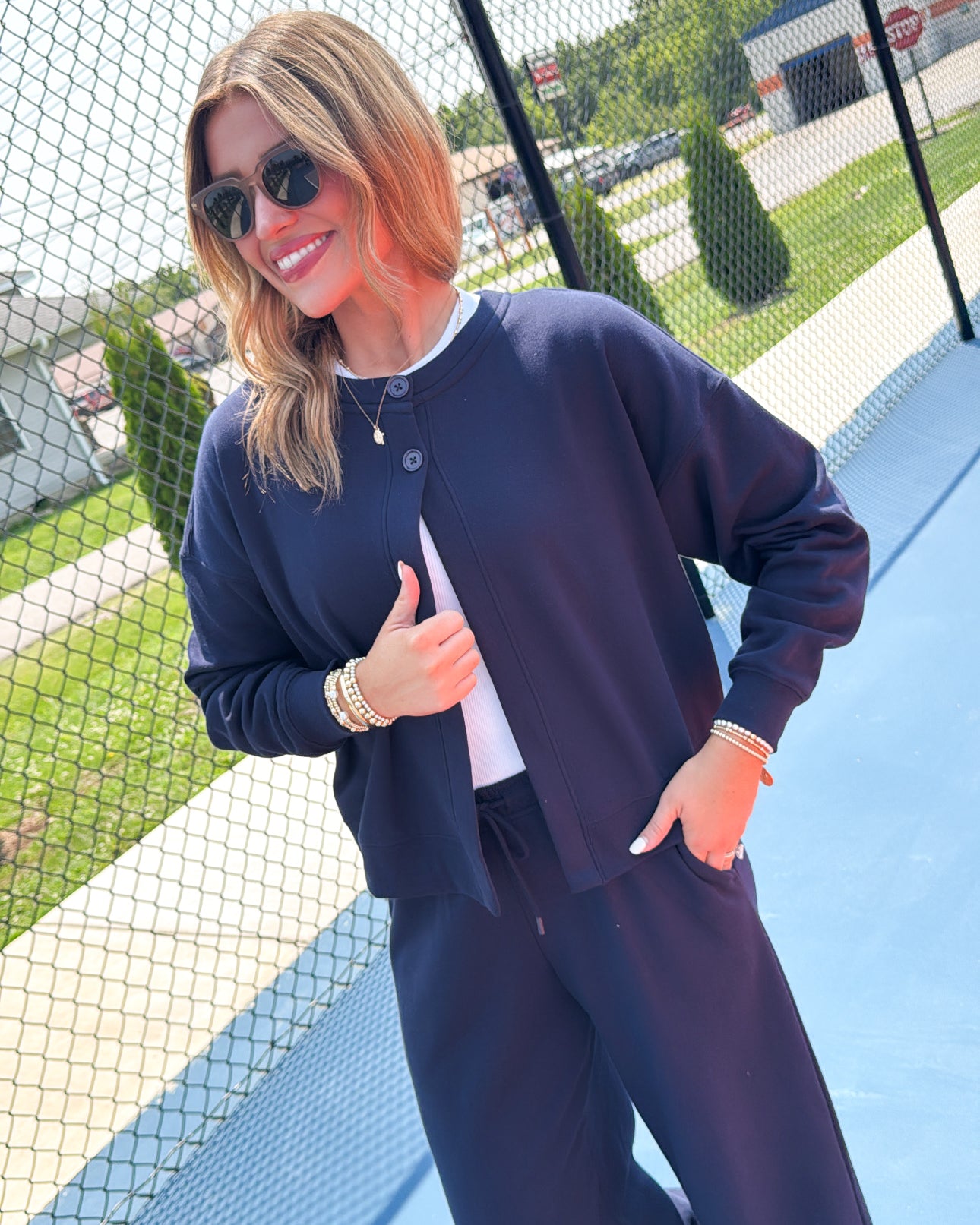 At Your Leisure Cardigan + Pants Set