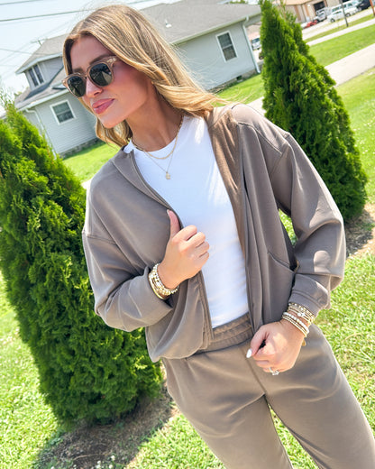 Serve It Up Jacket + Joggers Set