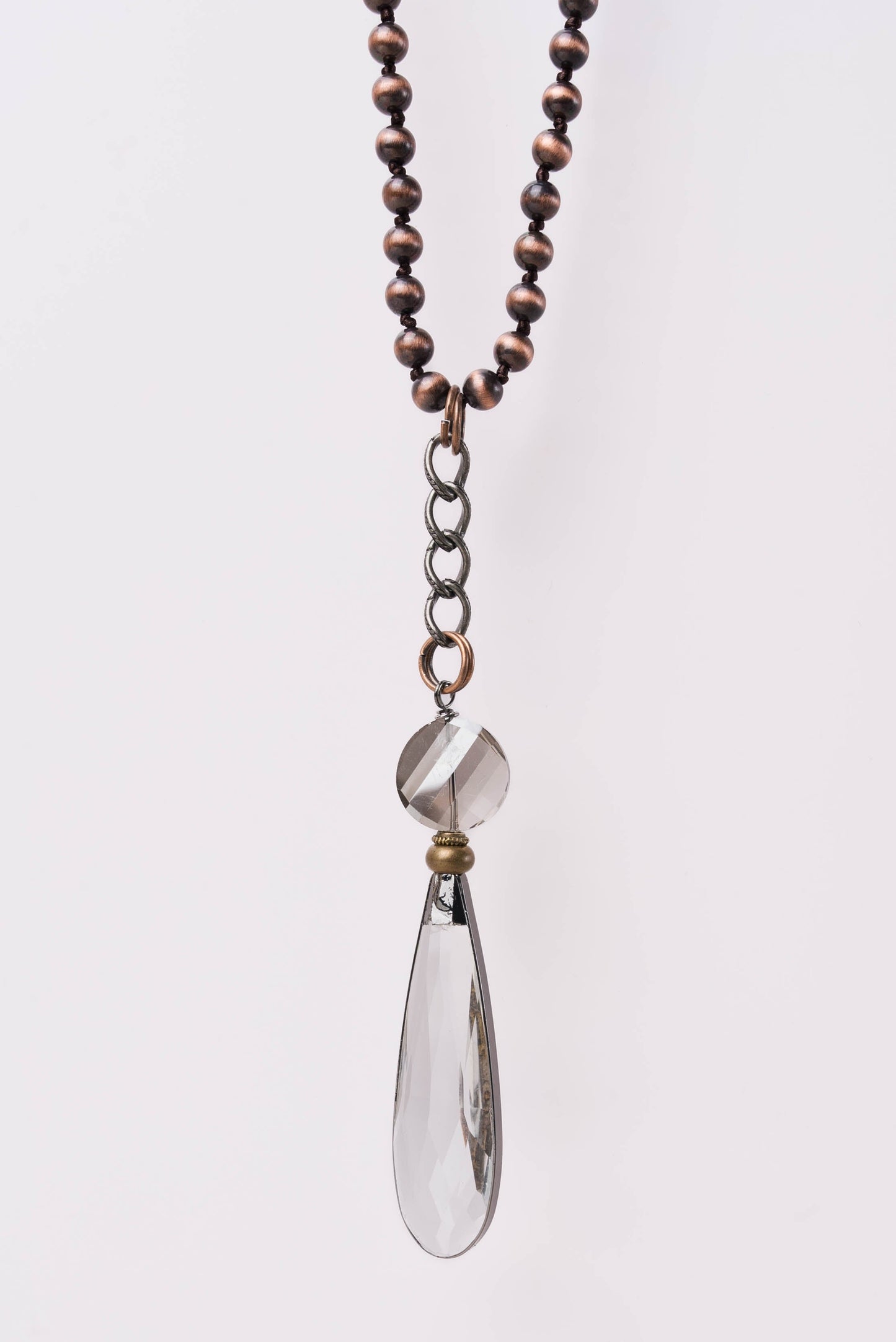 Crystal Chandelier Pendant Necklace