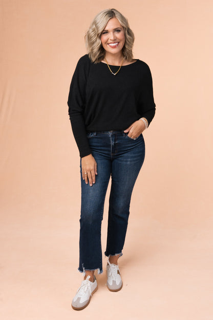 Ribbed Dolman Top *Final Sale*